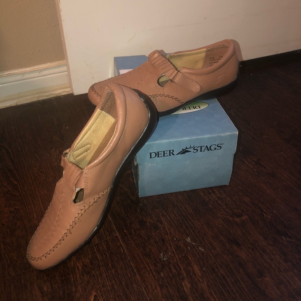 Deer stag flats size 8 1/2